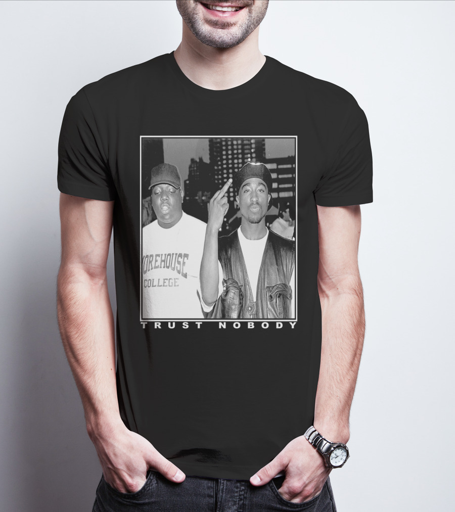 Trust Nobody Morehouse College Duo Retro T-Shirt