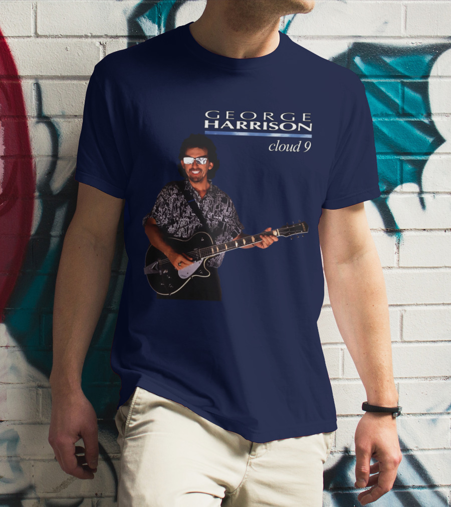 George Harrison Cloud 9 Album Art T-Shirt