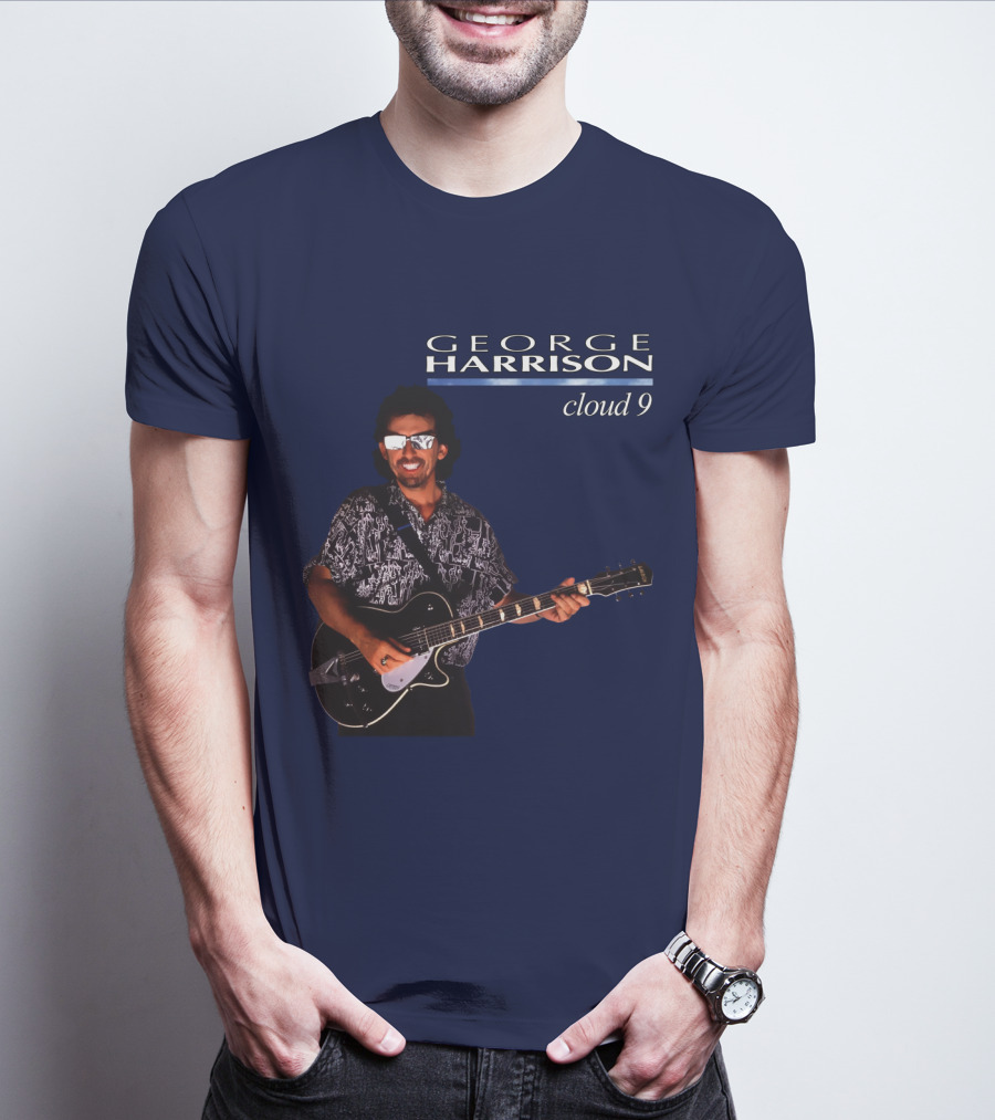 George Harrison Cloud 9 Album Art T-Shirt