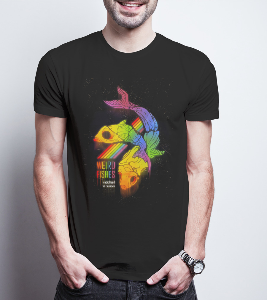 Weird Fishes Radiohead In Rainbows T-Shirt