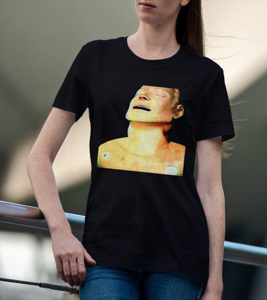Cpr Training Manikin With Electrodes T-Shirt