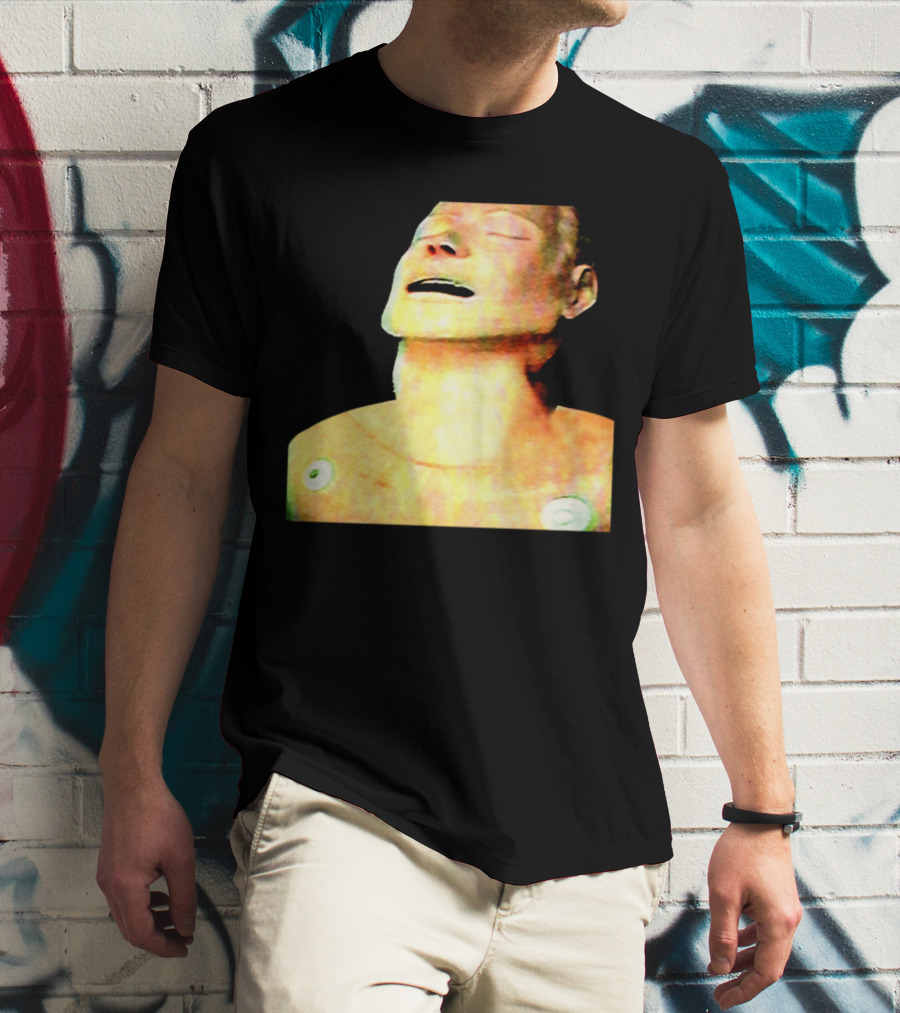 Cpr Training Manikin With Electrodes T-Shirt