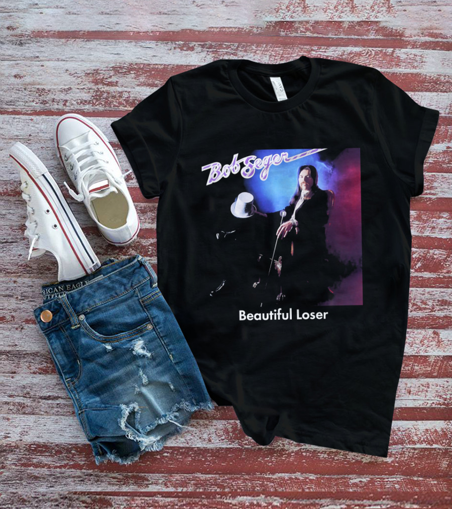 Bob Seger Beautiful Loser Album Cover T-Shirt