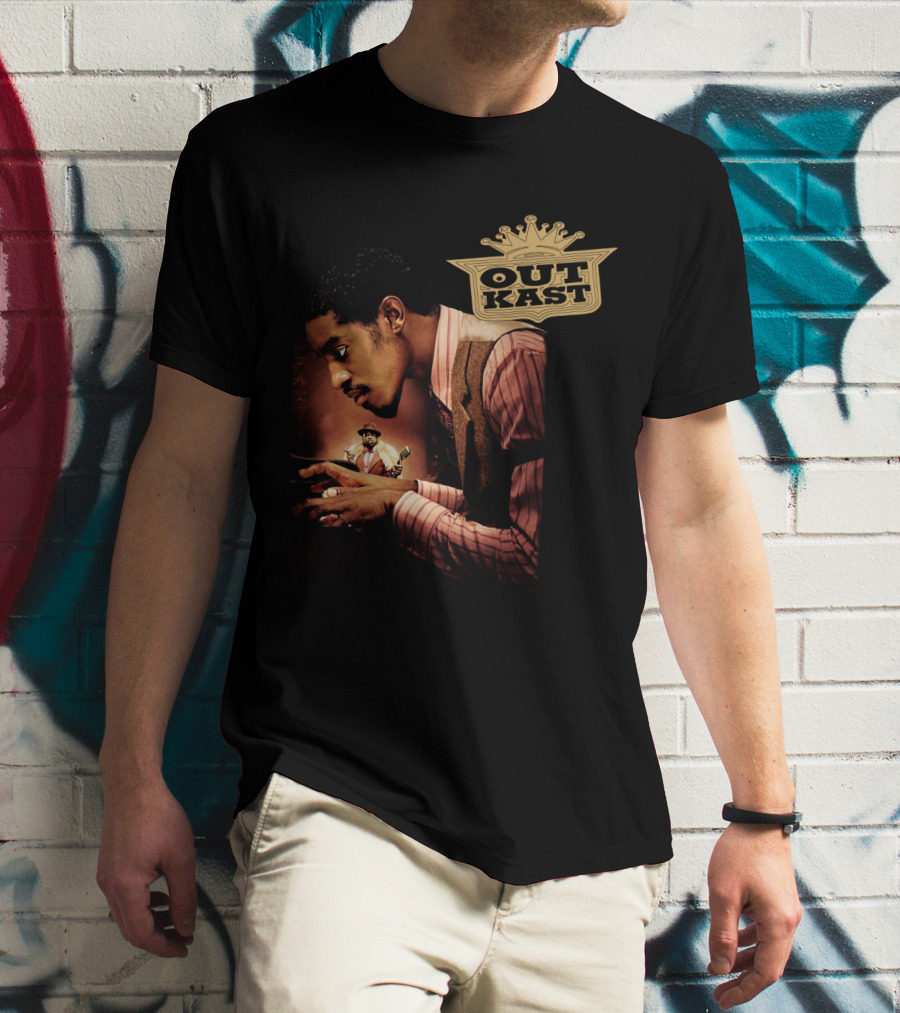 Outkast Classic Album Imagery With Crown T-Shirt