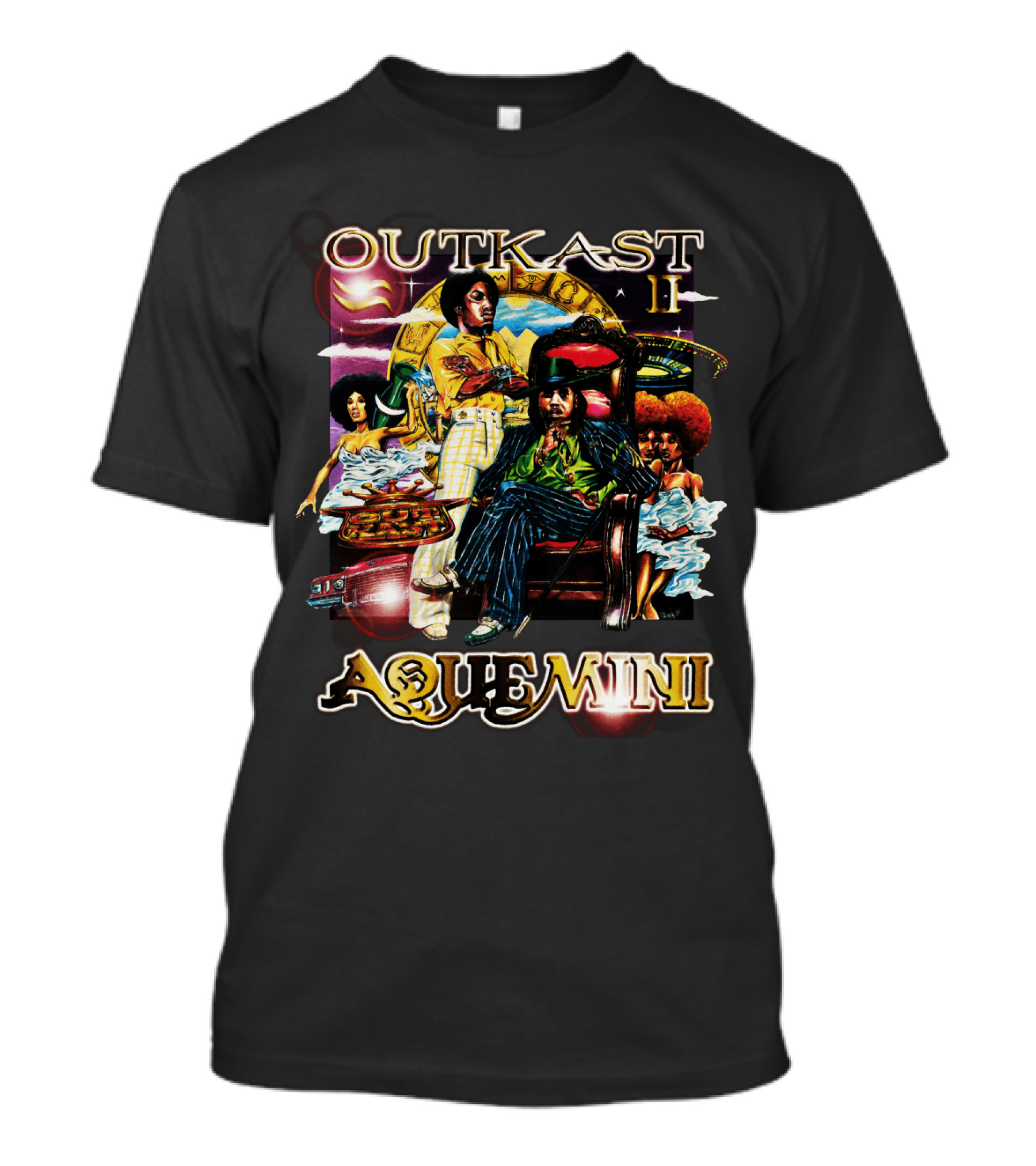 Outkast Aquemini Album Cover Art T-Shirt