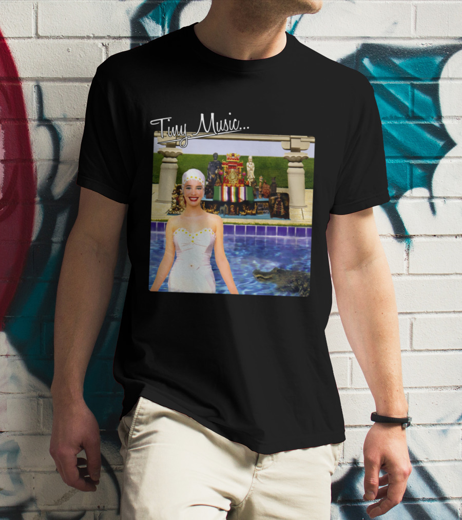 Tiny Music... Spaß Im Schwimmbad Mit Stp Cover Collage T-Shirt