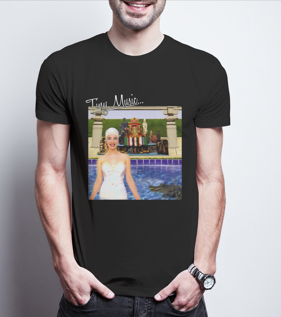 Tiny Music... Spaß Im Schwimmbad Mit Stp Cover Collage T-Shirt