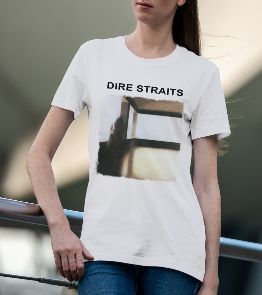 Dire Straits Album Art Minimalist Abstract T-Shirt