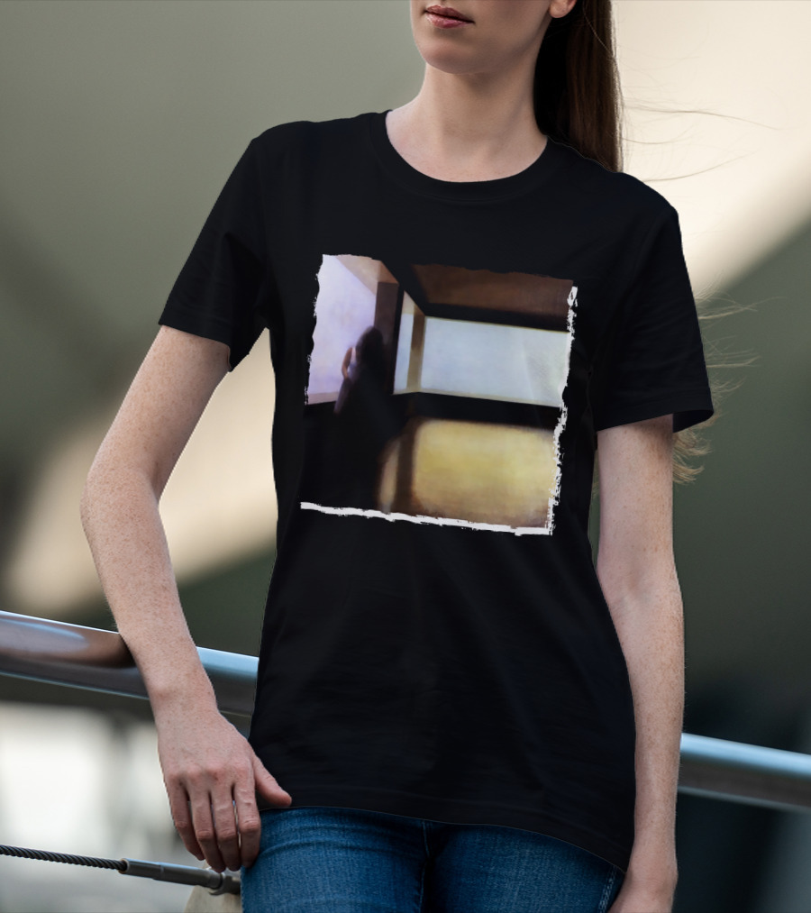 Mysterious Shadow By The Window T-Shirt