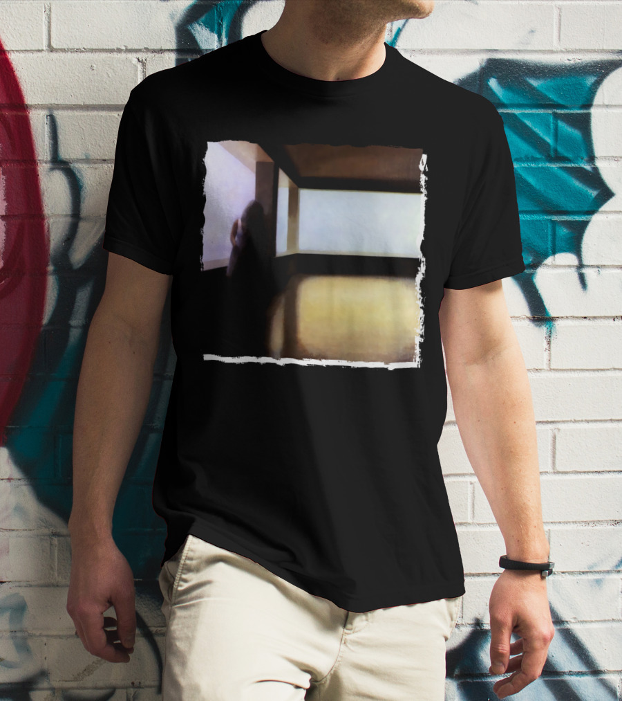 Mysterious Shadow By The Window T-Shirt