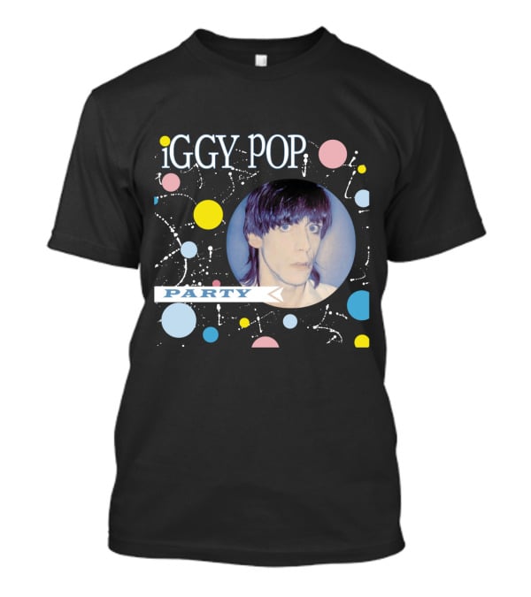 Iggy Pop Party Album Art Tsg T-Shirt