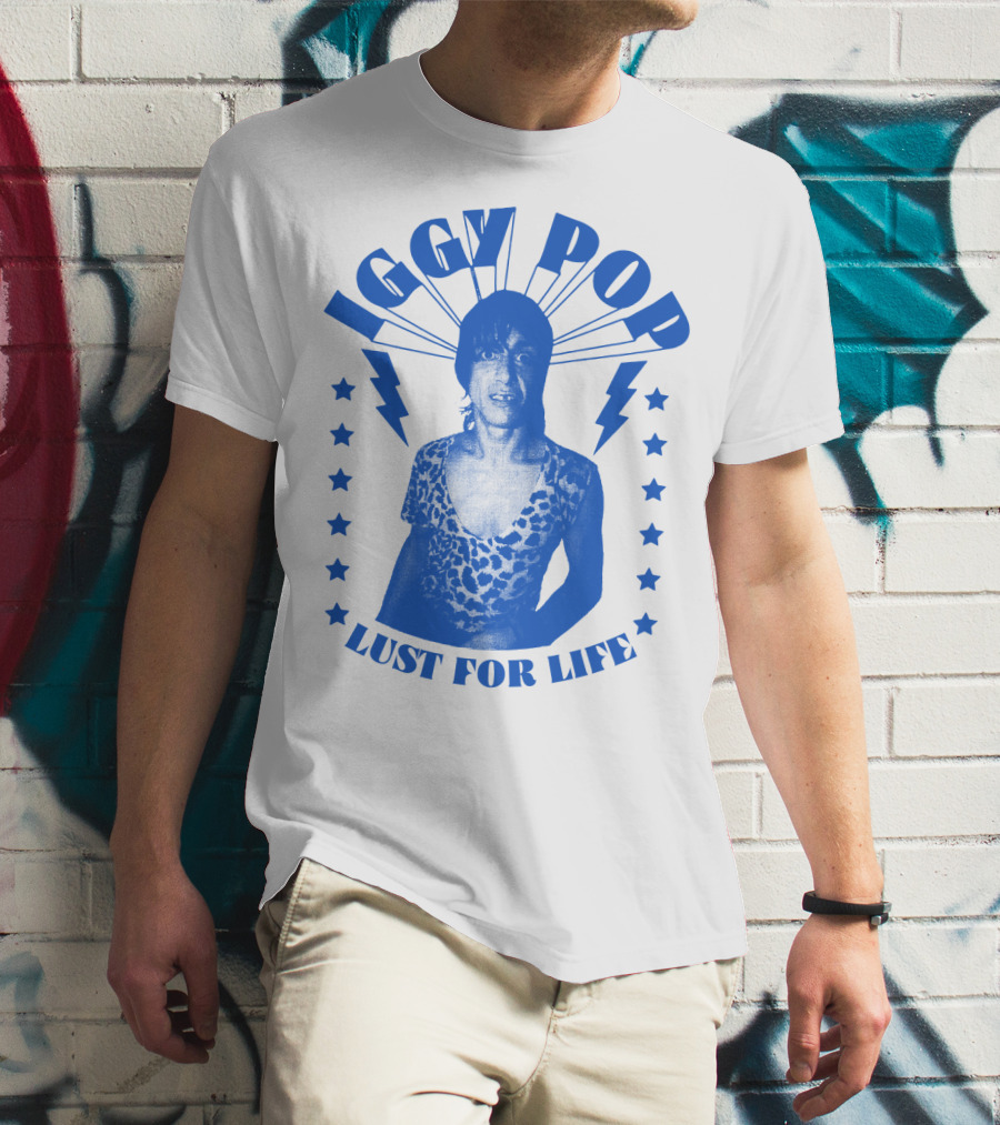 Iggy Pop Lust For Life Tsg T-Shirt