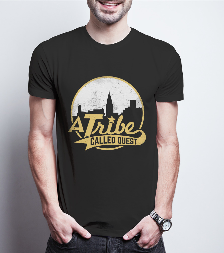 A Tribe Called Quest New York Skyline Silhouette T-Shirt