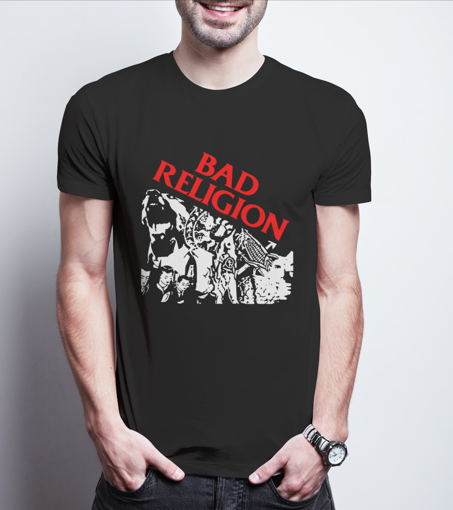 Bad Religion Collage Iconography T-Shirt