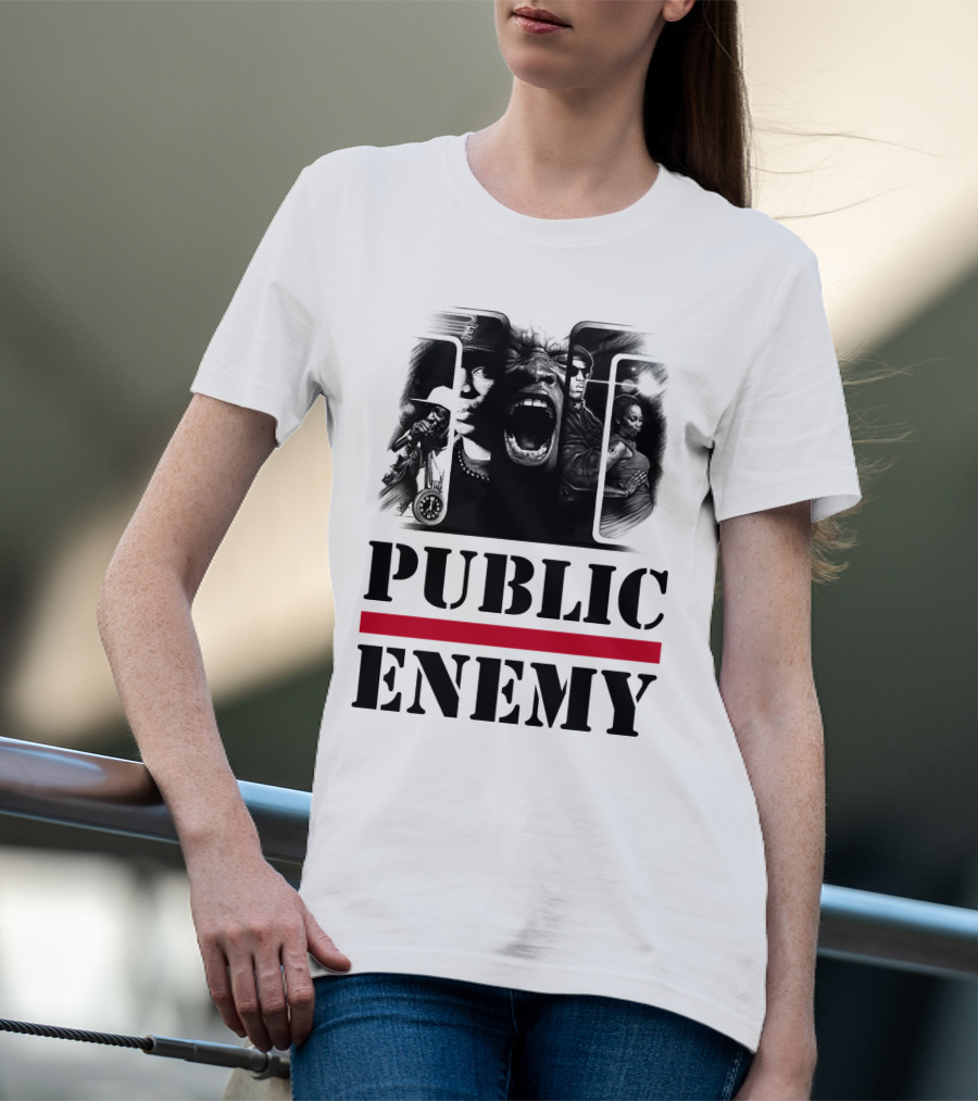 Public Enemy Iconic Hip Hop Music Legacy T-Shirt