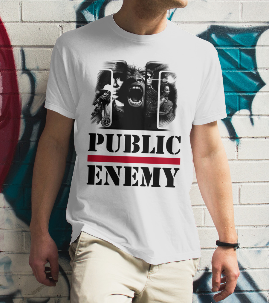 Public Enemy Iconic Hip Hop Music Legacy T-Shirt