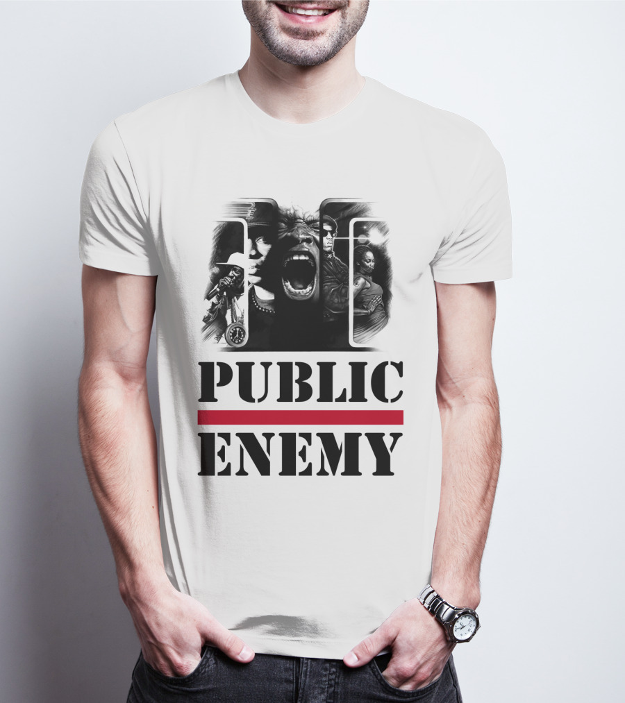 Public Enemy Iconic Hip Hop Music Legacy T-Shirt