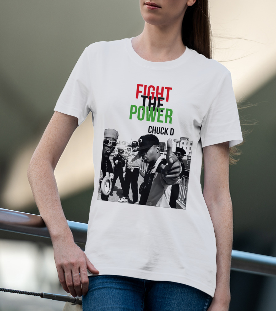 Fight The Power Chuck D T-Shirt