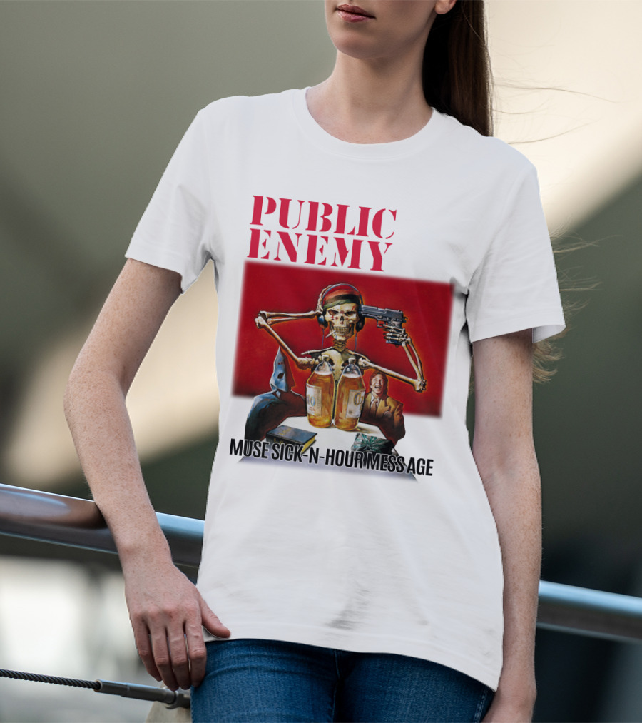Public Enemy Muse Sick-N-Hour Mess Age T-Shirt