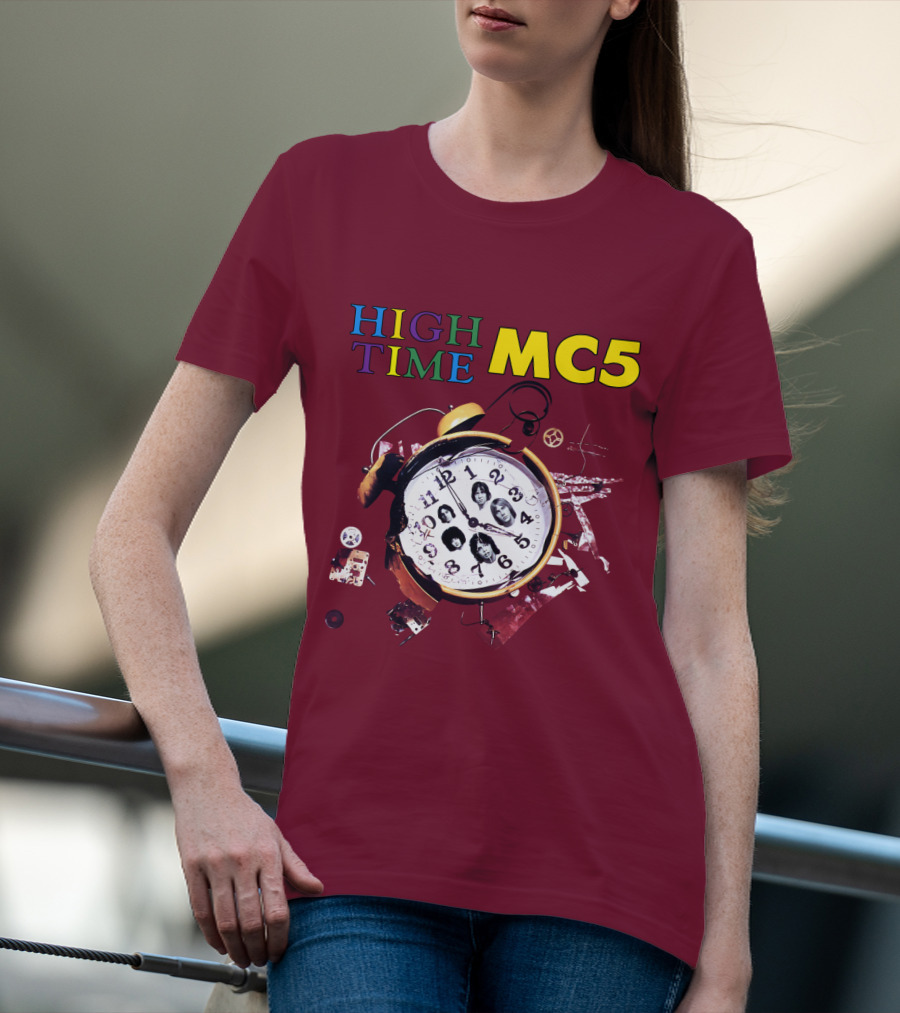 High Time Mc5 Clock T-Shirt