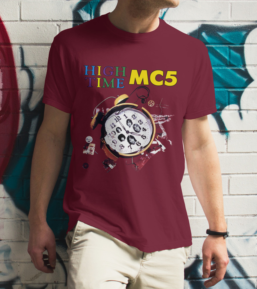 High Time Mc5 Clock T-Shirt