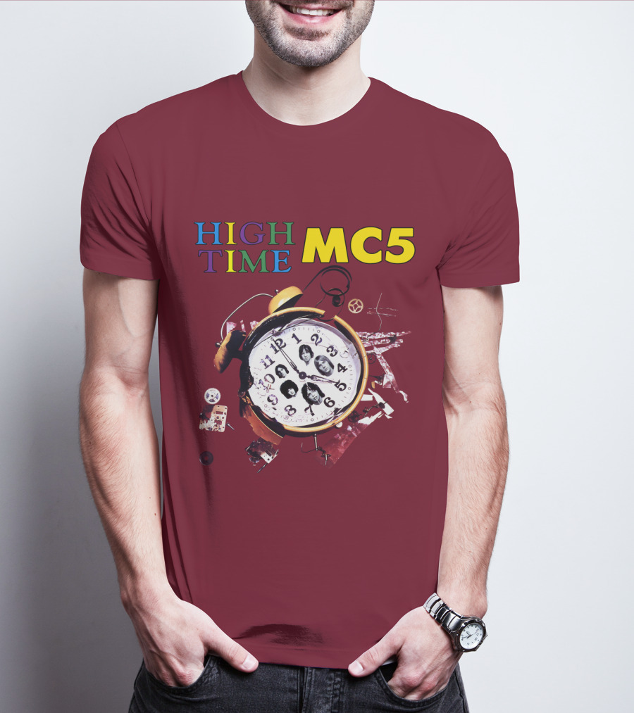High Time Mc5 Clock T-Shirt