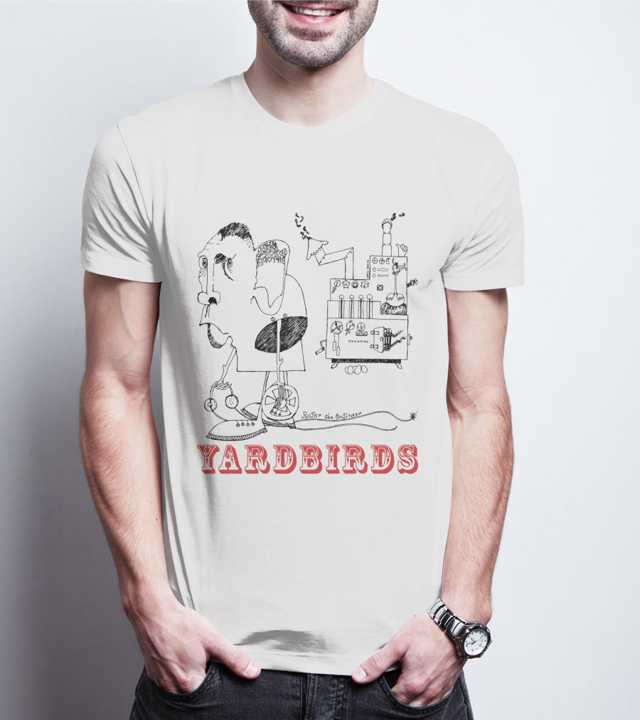 Yardbirds Roger The Engineer Drawing T-Shirt