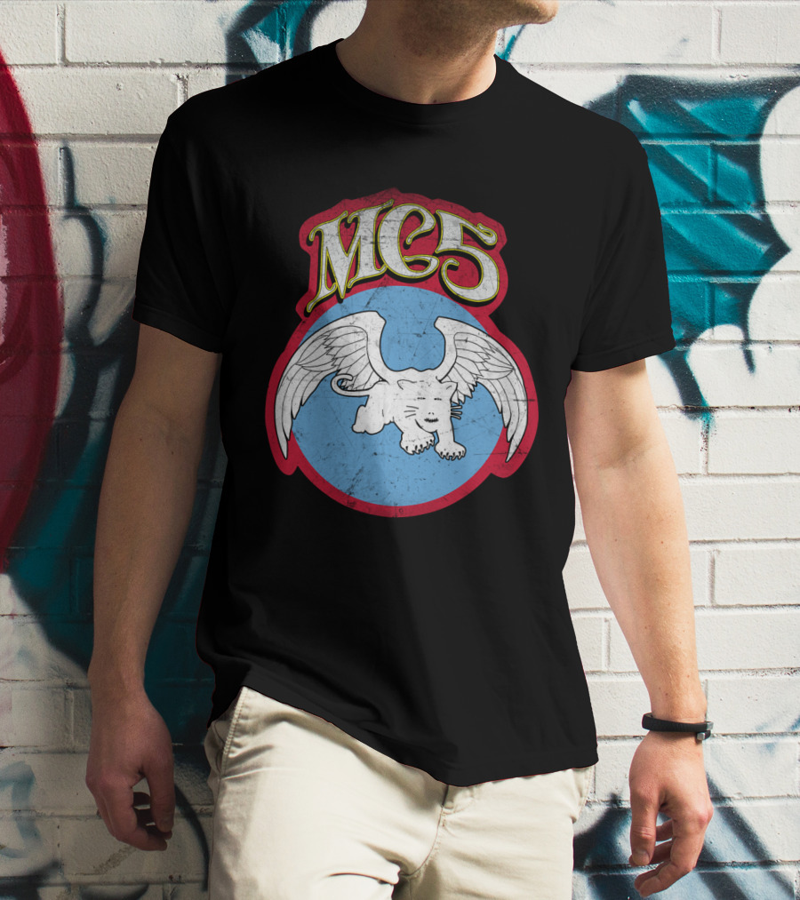 Mc5 Kick Out The Jams Winged Panther T-Shirt