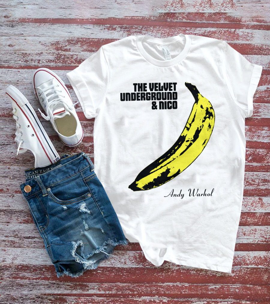 The Velvet Underground And Nico Andy Warhol Banana T-Shirt