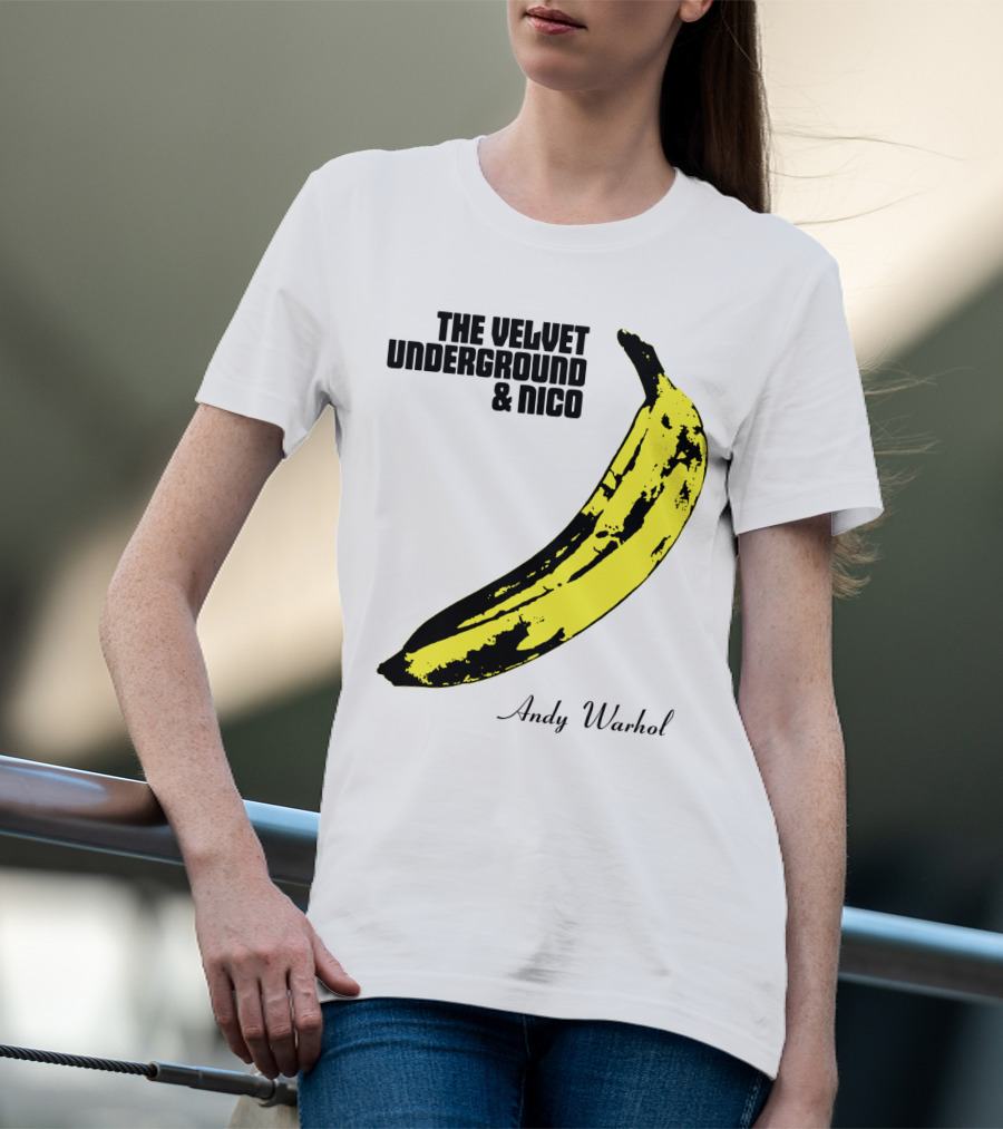 The Velvet Underground And Nico Andy Warhol Banana T-Shirt