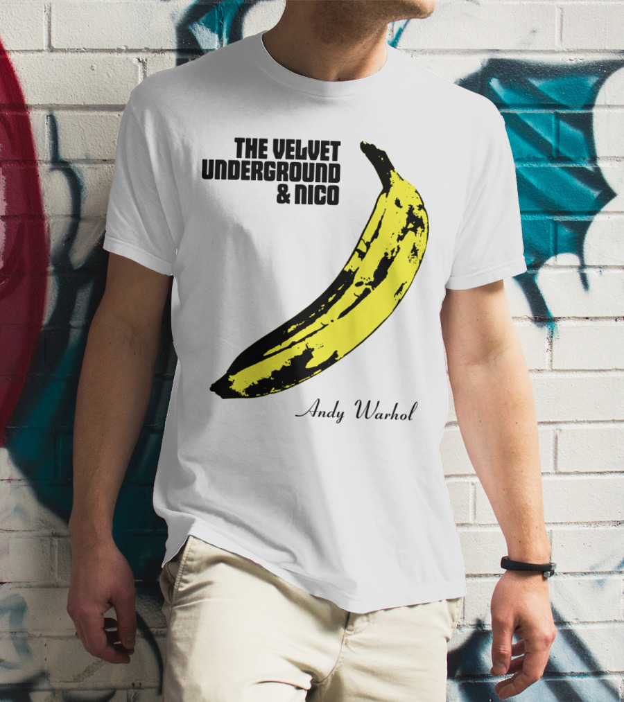 The Velvet Underground And Nico Andy Warhol Banana T-Shirt