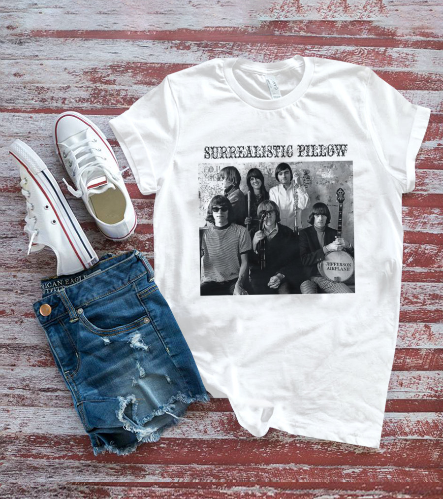 Jefferson Airplane Surrealistic Pillow 1967 Album Cover Photo T-Shirt