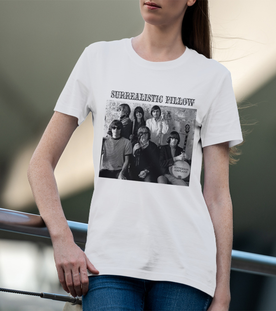Jefferson Airplane Surrealistic Pillow 1967 Album Cover Photo T-Shirt