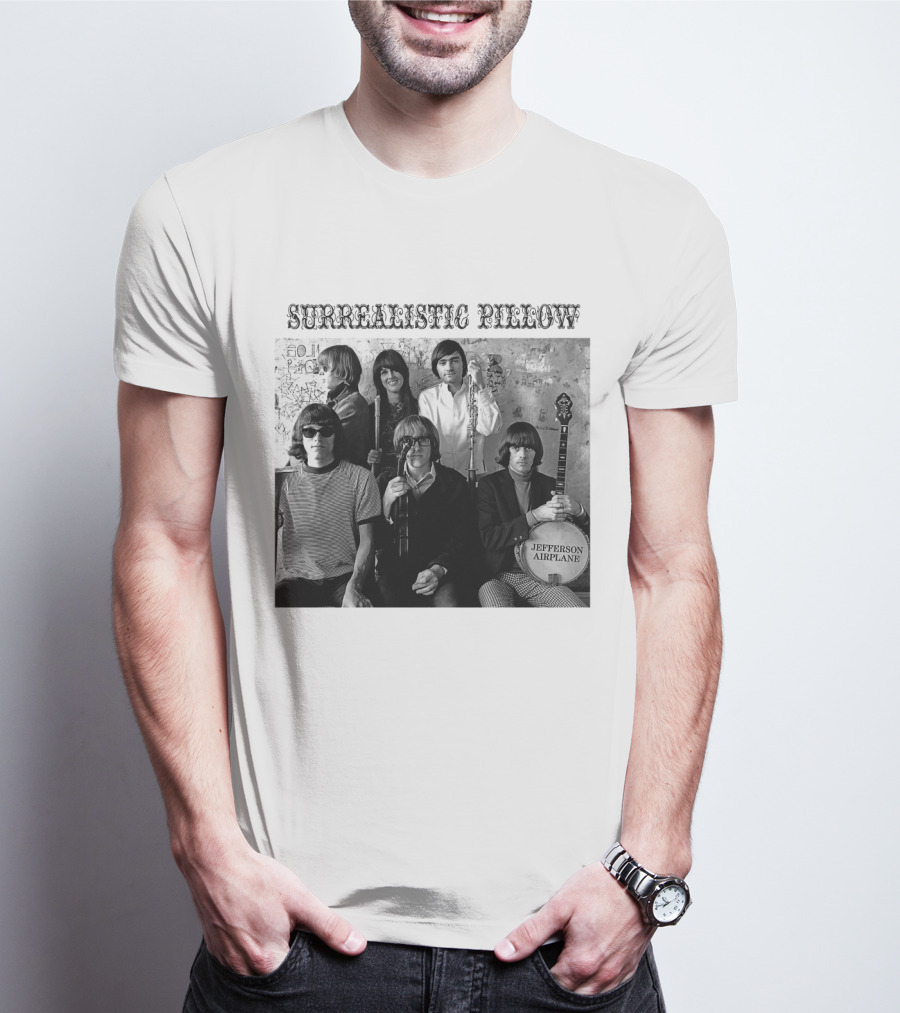 Jefferson Airplane Surrealistic Pillow 1967 Album Cover Photo T-Shirt