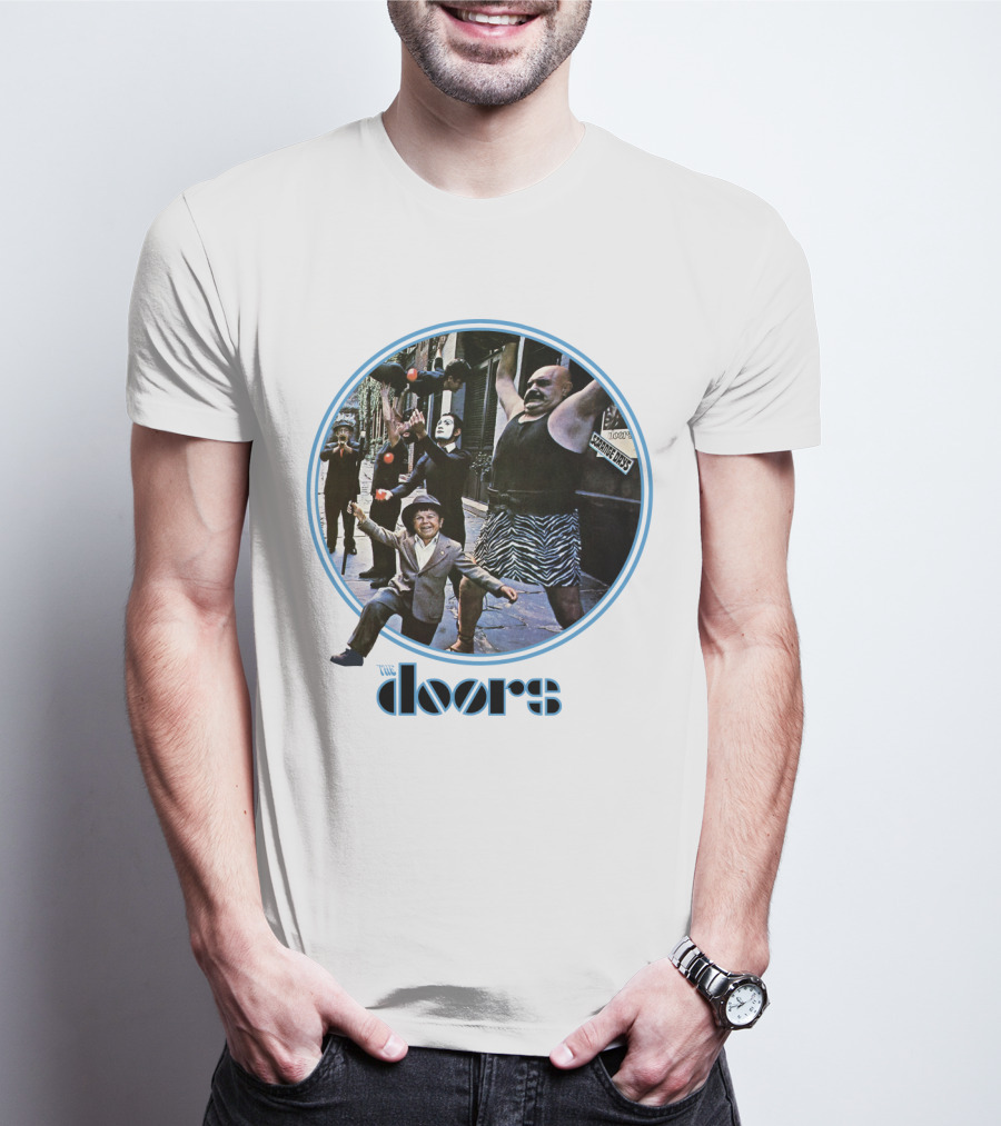 The Doors Strange Days Album Cover Vintage Photo T-Shirt