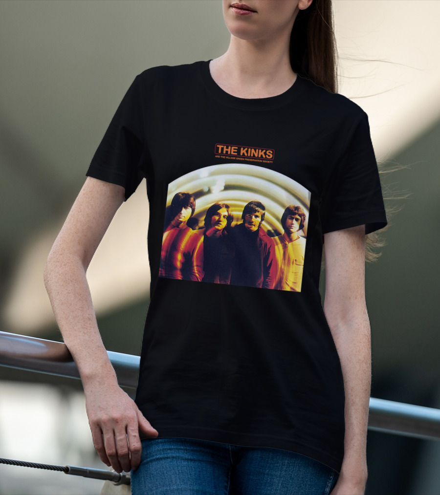 The Kinks Are The Village Green Preservation Society Album Cover T-Shirt