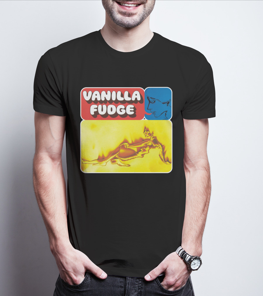 Vanilla Fudge Psychedelic Graphic Vintage T-Shirt