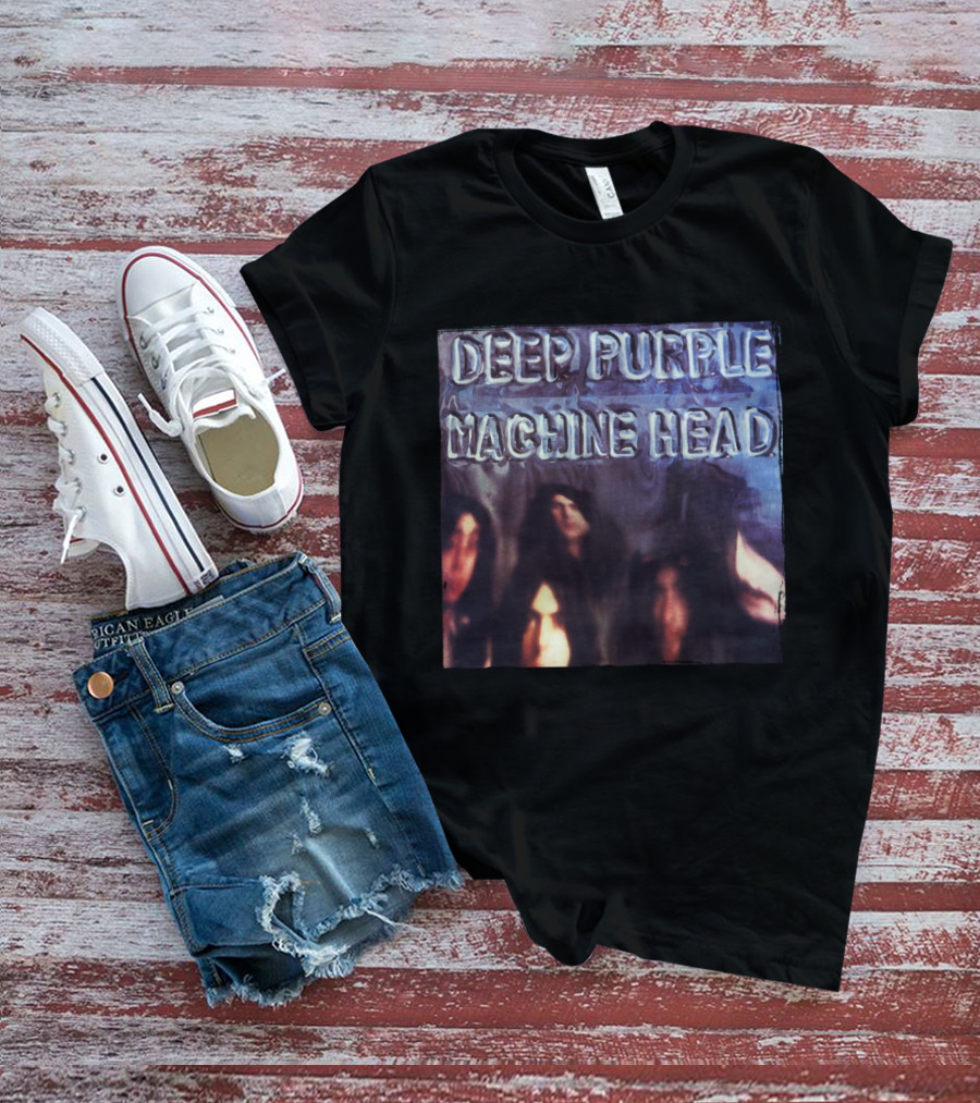 Deep Purple Machine Head Album Cover Art T-Shirt