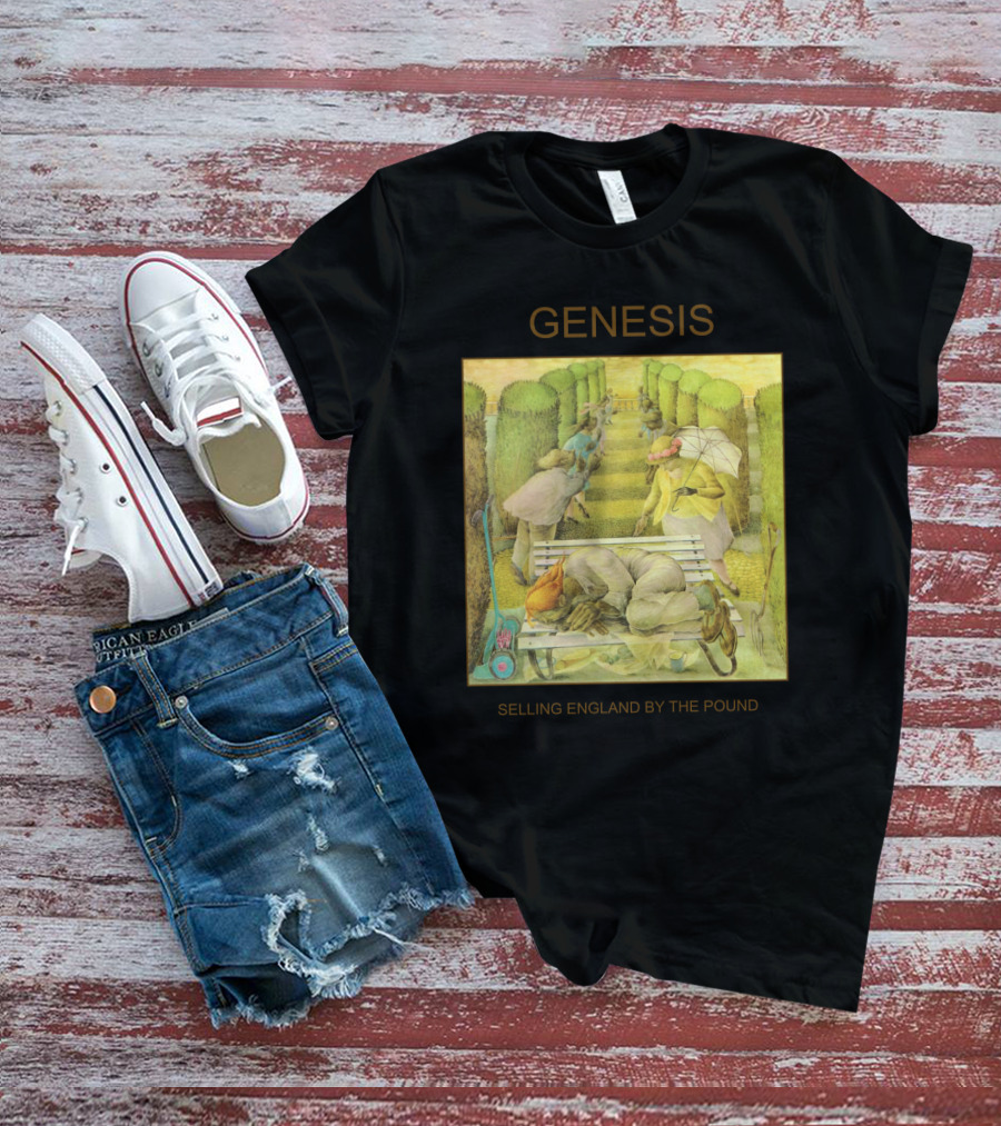 Genesis Selling England By The Pound Vintage Album Cover Art T-Shirt