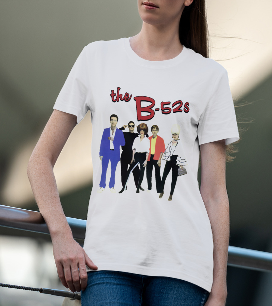 The B-52s Retro Band Lineup T-Shirt