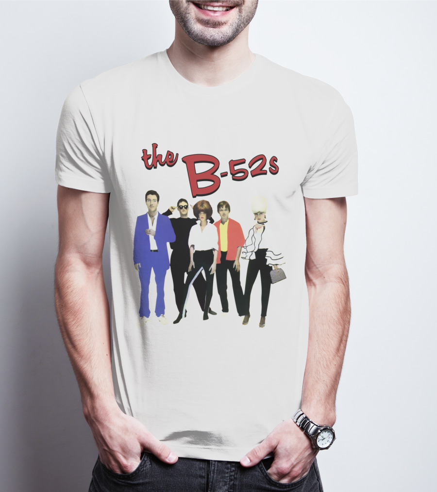 The B-52s Retro Band Lineup T-Shirt
