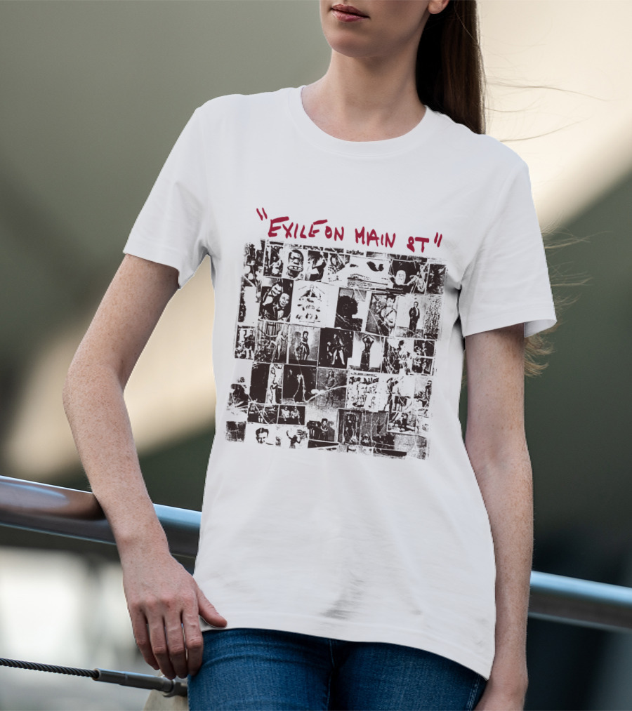 Exile On Main St Collage By The Rolling Stones T-Shirt