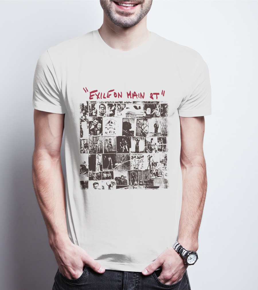 Exile On Main St Collage By The Rolling Stones T-Shirt