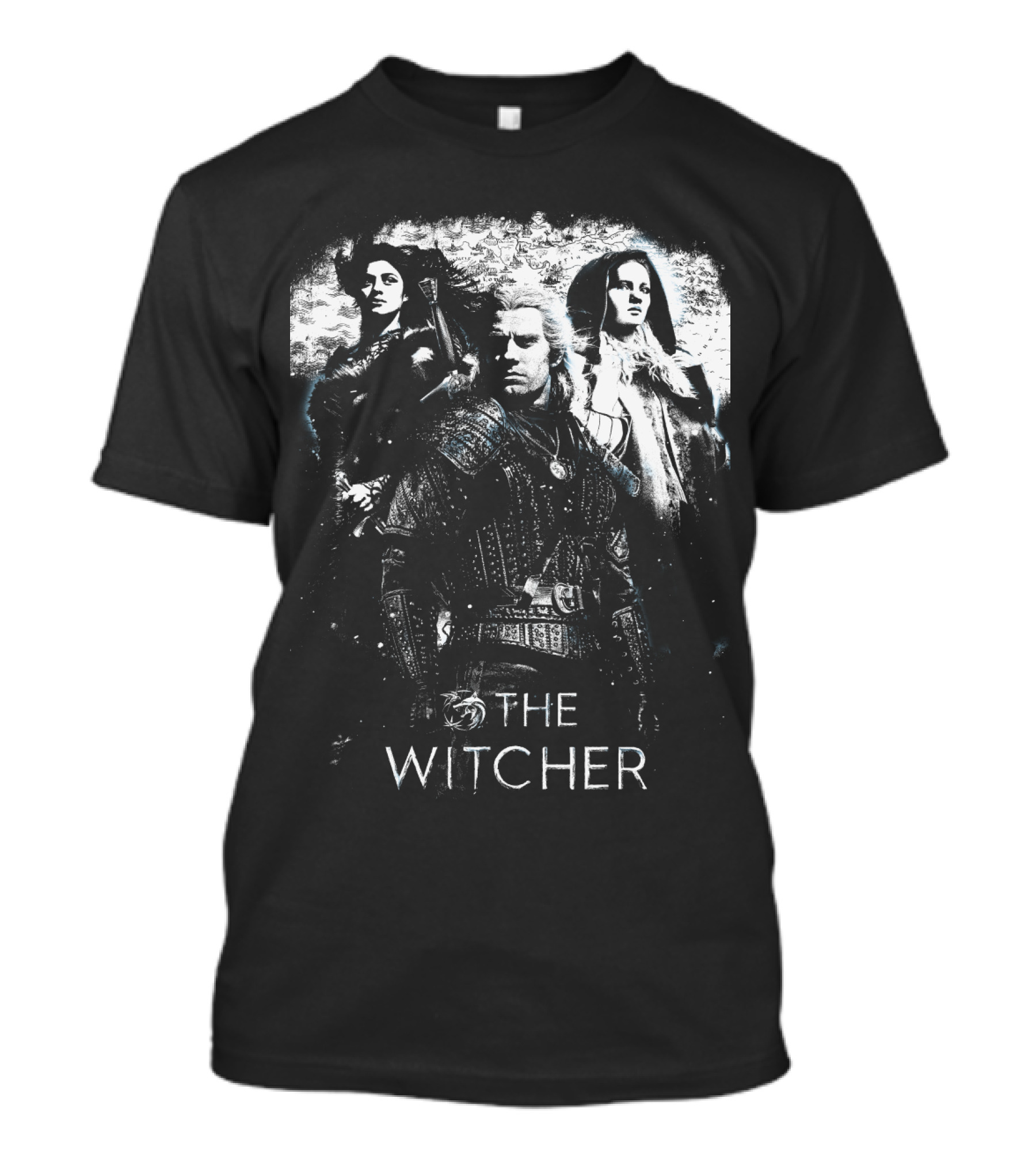 The Witcher Geralt Yennefer And Ciri Magical Adventure T-Shirt