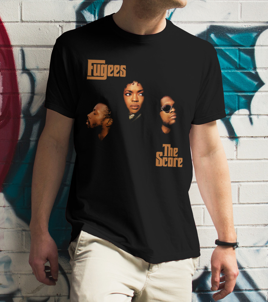 Fugees The Score Album Cover Trio Faces T-Shirt