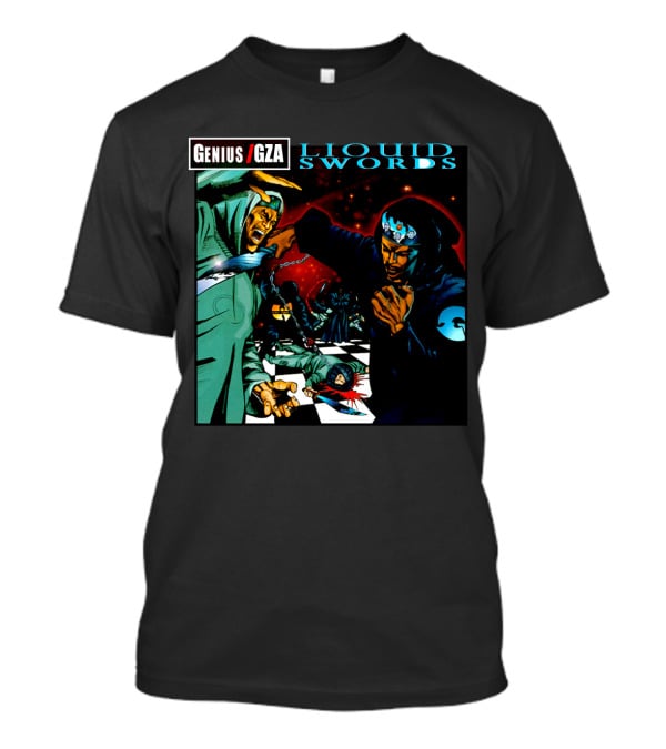 Genius GZA Liquid Swords Chess Battle T-Shirt