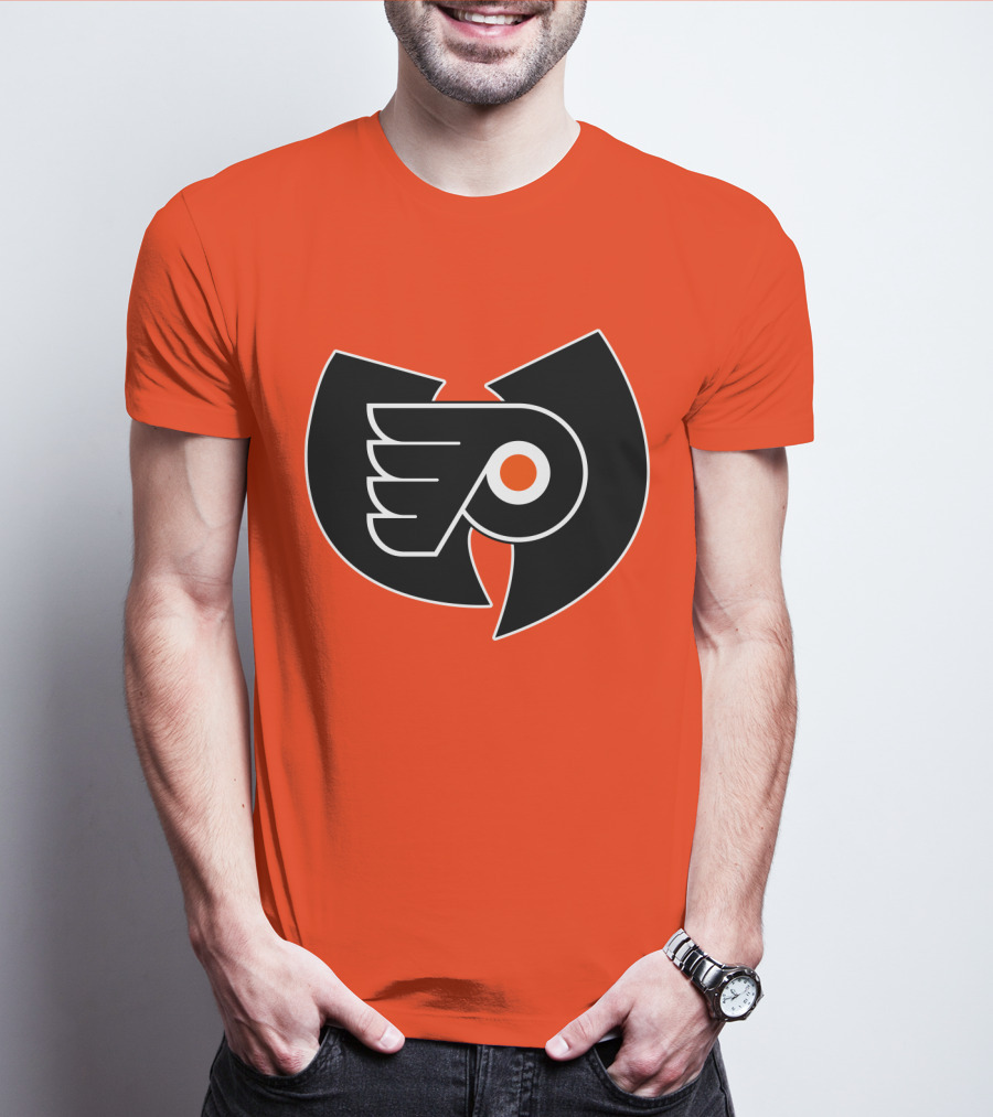 Philadelphia Flyers Wu-Tang Clan Mashup T-Shirt