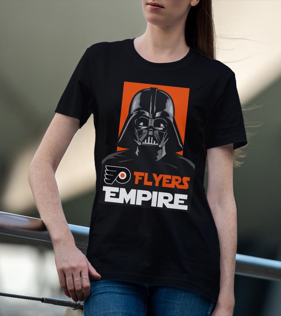 Flyers Empire Darth Vader Philadelphia NHL T-Shirt