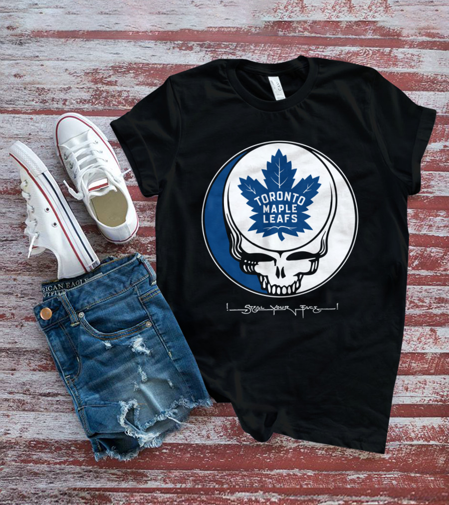 Grateful Dead Steal Your Face Toronto Maple Leafs T-Shirt