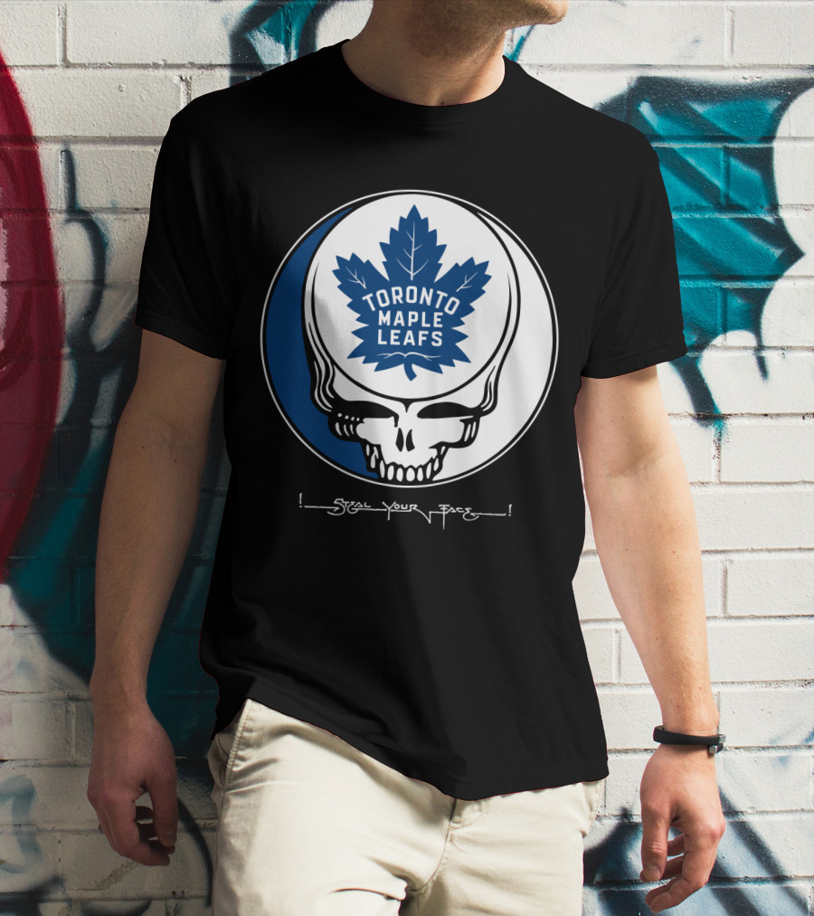 Grateful Dead Steal Your Face Toronto Maple Leafs T-Shirt